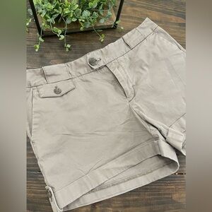 Banana Republic shorts, size 8, khaki